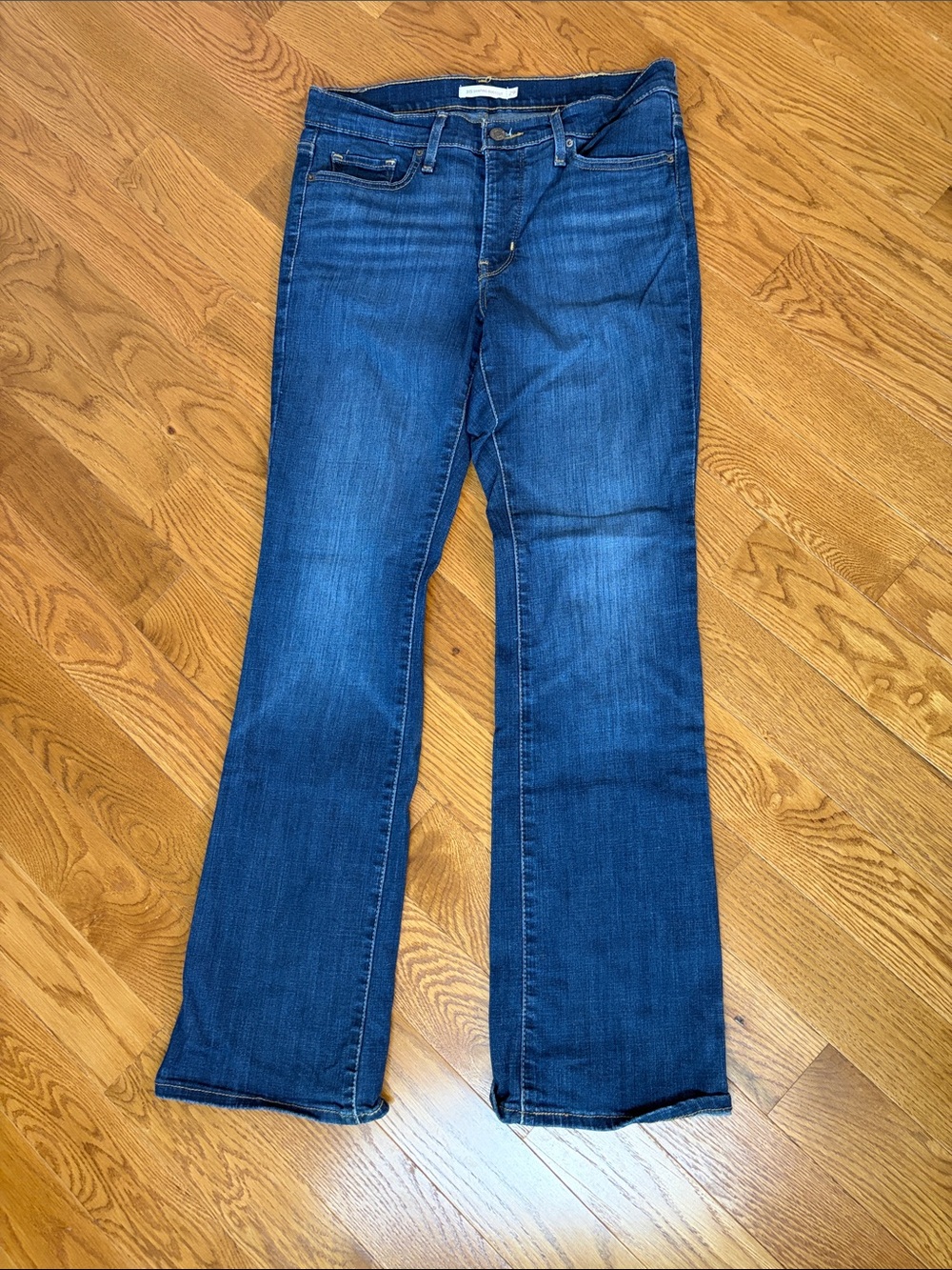 Levi’s 315 Dark Blue Stretch Shaping Bootcut Jeans